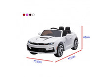Load image into Gallery viewer, Go Skitz Riding Toys Go Skitz Chevrolet Camaro 2SS 12V Electric Ride-On | Multiple Colours