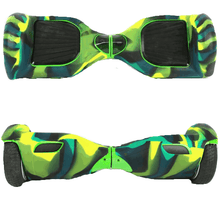 Load image into Gallery viewer, Australia Hoverboards Riding Scooter Accessory 6.5 Inch Hoverboards Skin Cover – Protective Rubber Case – Black + White