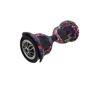 Australia Hoverboards Riding Scooter Accessory Demo Product – 10 Inch Hoverboard Electric Scooter – multi-color graffiti (Free Carry Bag)