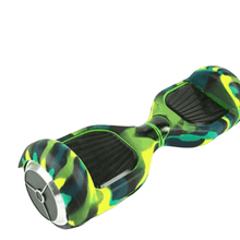 Load image into Gallery viewer, Australia Hoverboards Riding Scooter Accessory green 6.5 Inch Hoverboards Skin Cover – Protective Rubber Case – Black + White