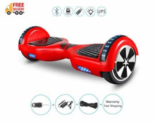 Load image into Gallery viewer, Australia Hoverboards Riding Scooter Accessory Hoverboard Electric Scooter 6.5 inch – Blue + LED lights [Free Carry Bag &amp; Bluetooth]