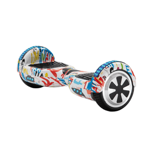 Australia Hoverboards Riding Scooter Accessory Hoverboard Electric Scooter 6.5 inch – Graffiti Style + LED lights [Free Carry Bag & Bluetooth]