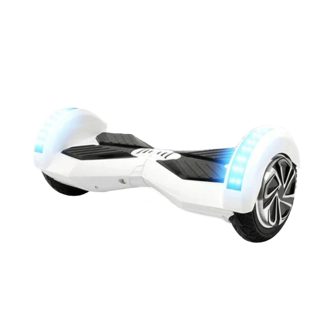 Lamborghini Style Hoverboard 8 White Bluetooth Free Carry Bag