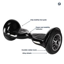 Load image into Gallery viewer, Australia Hoverboards Riding Scooters Australia Hoverboards 10&quot; Wheel Hoverboard | Black