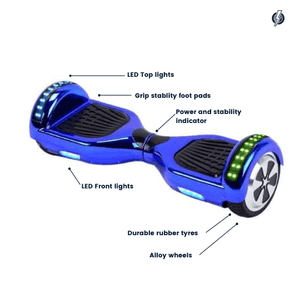 Australia Hoverboards Riding Scooters Australia Hoverboards 6.5" Wheel Hoverboard | Blue