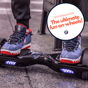 Australia Hoverboards Riding Scooters Australia Hoverboards 6.5" Wheel Hoverboard | Chrome, Multiple Colours