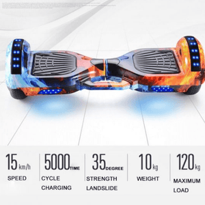 Australia Hoverboards Riding Scooters Australia Hoverboards 6.5" Wheel Hoverboard | Fire & Ice