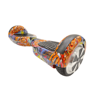 Australia Hoverboards Riding Scooters Orange Graffiti Australia Hoverboards 6.5" Wheel Hoverboard | Multiple Colours