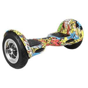 Australia Hoverboards Riding Scooters Yellow Graffiti Australia Hoverboards 10" Wheel Hoverboard | Multiple Colours