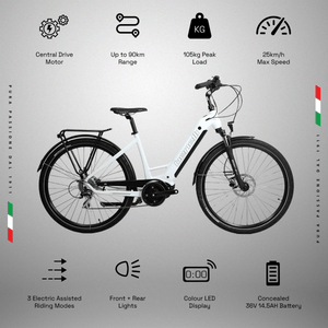 Benelli Electric Bikes Benelli Prègo Electric Bike