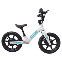 Load image into Gallery viewer, Bolzzen Electric Riding Vehicles White / 12" Bolzzen Blitzz | Kids Electric Balance Bike