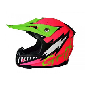GMX Motorbikes Bicycle Helmet Parts & Accessories Small / Pink GMX Motorbikes Motocross Junior Helmet | Multiple Colours
