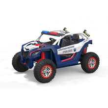 Load image into Gallery viewer, Go Skitz Electric Riding Vehicles [PRE-ORDER] Go Skitz 24V Police Beach Buggy Kids Ride On