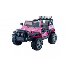 Load image into Gallery viewer, Go Skitz Riding Toys Pink (without spare wheel) Go Skitz 12V Jeep Style Electric Ride-On | Multiple Colours
