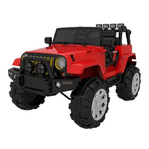Go Skitz Riding Toys Red (without spare wheel) Go Skitz 12V Jeep Style Electric Ride-On | Multiple Colours
