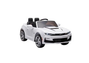 Go Skitz Riding Toys White Go Skitz Chevrolet Camaro 2SS 12V Electric Ride-On | Multiple Colours
