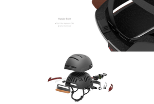 Livall Bicycle Helmets Livall BH51M Cycling Helmet