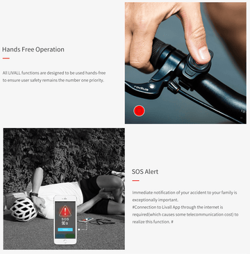 Livall helmet app 2025