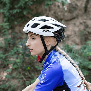 White bike helmet online women's