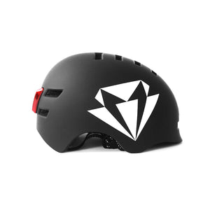 VIPPA Bicycle Helmets VIPPA Diamond LED Helmet | Black  & White